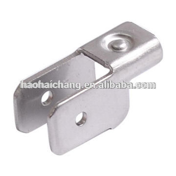 Cable connector for solar panels for bimetallic thermostat